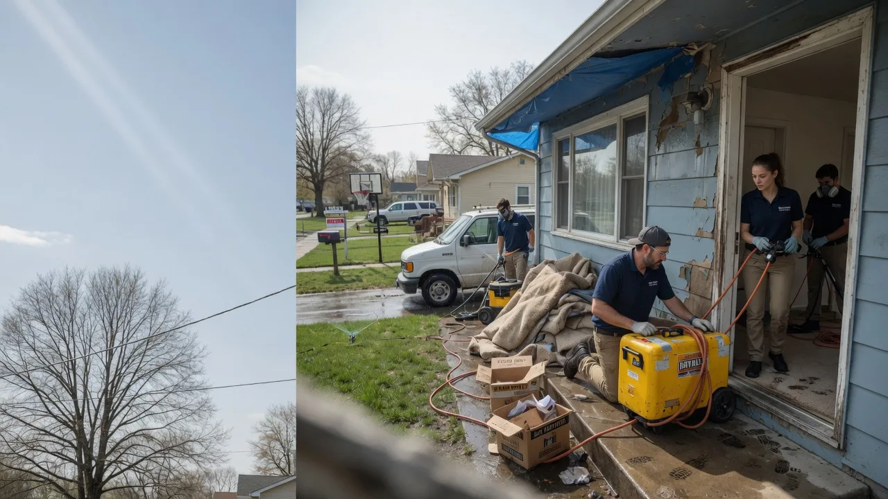 Basement Flood Cleanup in Wheelwright, MA near me